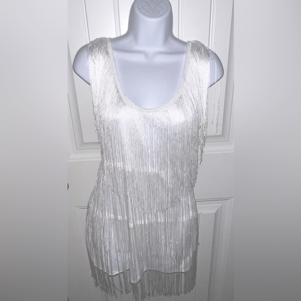 FRINGE MINI DRESS